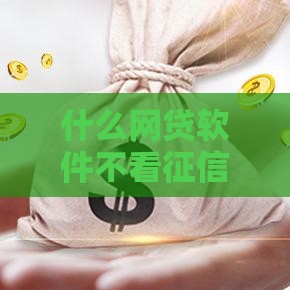 什么网贷软件不看征信,归纳整理5个黑户今日大额口子
