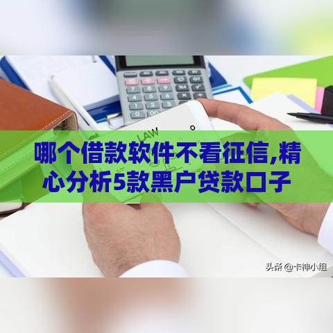 哪个借款软件不看征信,精心分析5款黑户贷款口子排行