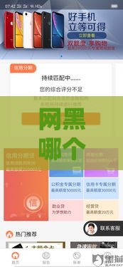 网黑哪个口子可以贷款？急用钱必看攻略！