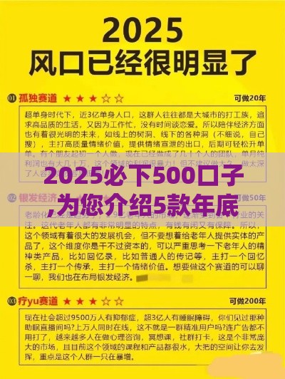 2025必下500口子,为您介绍5款年底黑户放水口子
