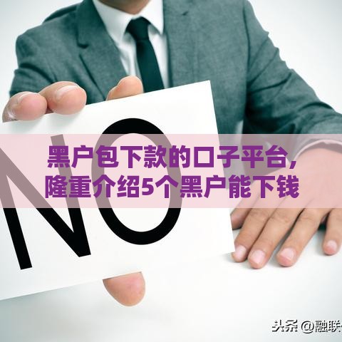 黑户包下款的口子平台,隆重介绍5个黑户能下钱的口子
