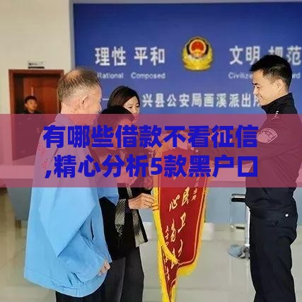 有哪些借款不看征信,精心分析5款黑户口子开心购