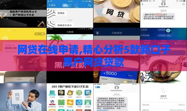 网贷在线申请,精心分析5款新口子黑户网贷贷款