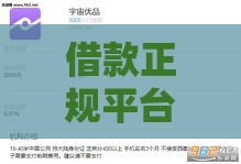 借款正规平台,简单汇总5个黑户口子多代理平台