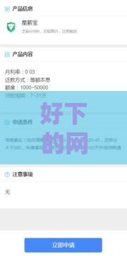 好下的网贷口子有哪些,为您介绍5款黑户也能贷的口子