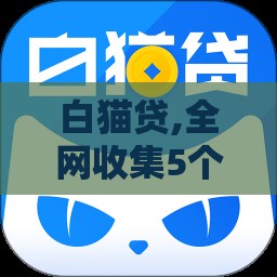 白猫贷,全网收集5个黑户星期天下款口子