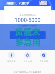 负债太多急用钱？这几家平台审核松、放款快！