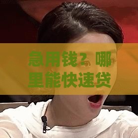 急用钱？哪里能快速贷款两万？这几个正规渠道别错过！