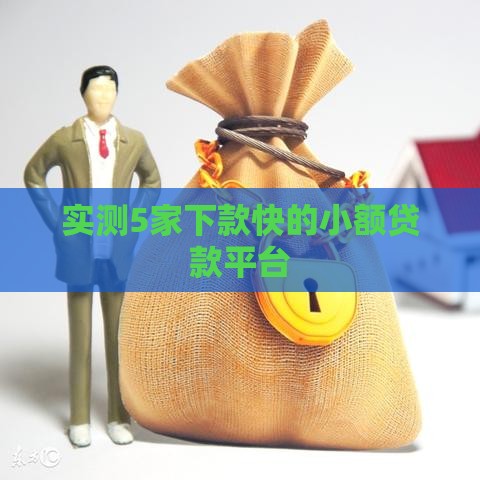 实测5家下款快的小额贷款平台