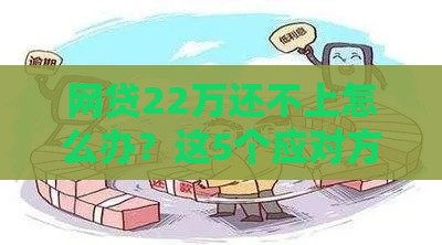 网贷22万还不上怎么办？这5个应对方法你必须知道！