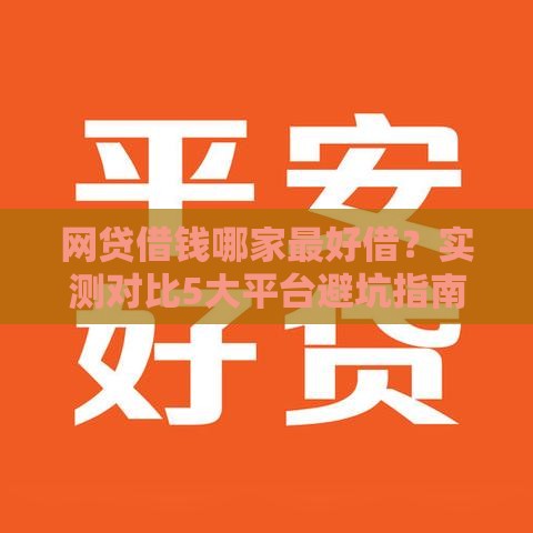 网贷借钱哪家最好借？实测对比5大平台避坑指南