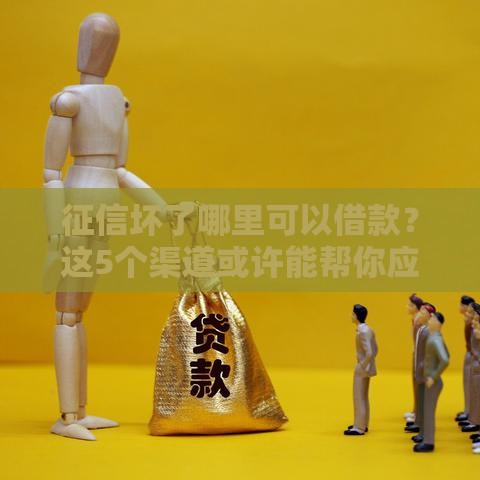 征信坏了哪里可以借款？这5个渠道或许能帮你应急