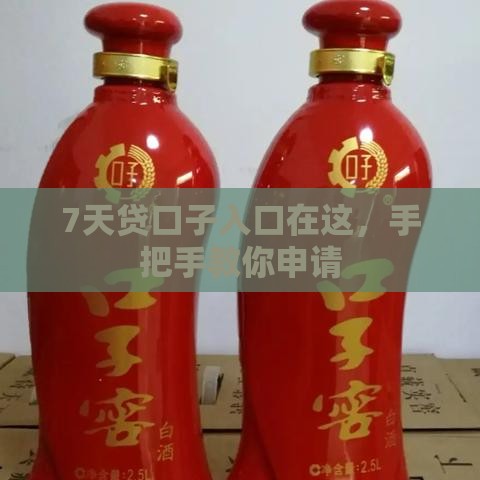 7天贷口子入口在这，手把手教你申请