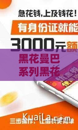 黑花曼巴系列黑花口子贷款靠谱吗？真实测评+避坑指南