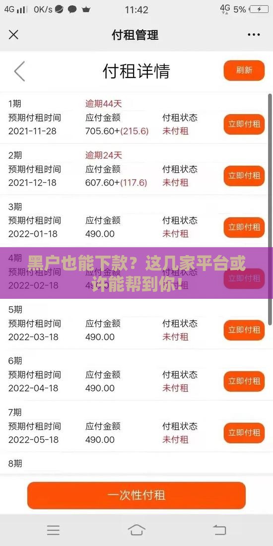 黑户也能下款？这几家平台或许能帮到你！