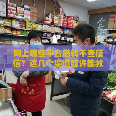 网上哪些平台借钱不查征信？这几个渠道或许能救急