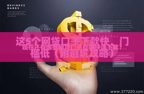 这5个网贷口子下款快、门槛低（附避坑攻略）
