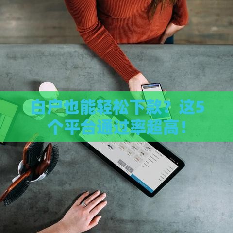 白户也能轻松下款？这5个平台通过率超高！
