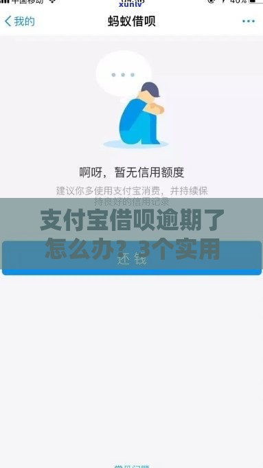 支付宝借呗逾期了怎么办？3个实用补救办法帮你止损