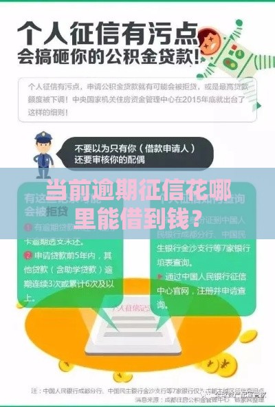 当前逾期征信花哪里能借到钱？