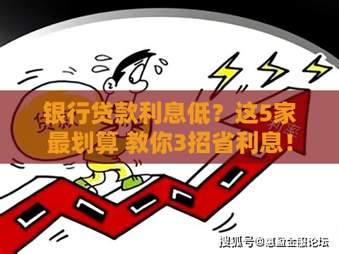 银行贷款利息低？这5家最划算 教你3招省利息！