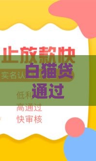 白猫贷通过率高吗？真实审批率与申请技巧解析