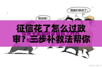 征信花了怎么过政审？三步补救法帮你顺利过关