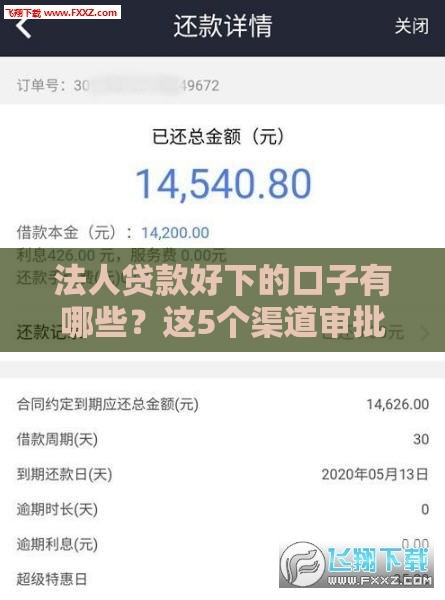 法人贷款好下的口子有哪些？这5个渠道审批快、额度高！