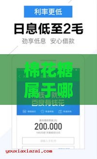 棉花糖属于哪个贷款系列口子?产品特性全解析 棉花糖属于哪个贷款系列口子?产品特性全解析