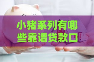 小猪系列有哪些靠谱贷款口子？这5个平台最值得一试