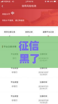 征信黑了别慌！实测3种还能下款的网贷口子攻略