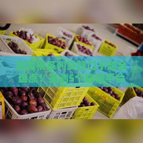 猕猴桃系列贷款口子超全盘点！实测5个靠谱平台