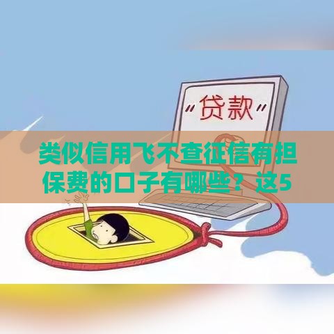 类似信用飞不查征信有担保费的口子有哪些？这5个平台快速下款攻略！