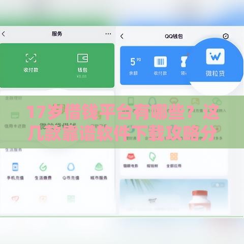 17岁借钱平台有哪些？这几款靠谱软件下载攻略分享！