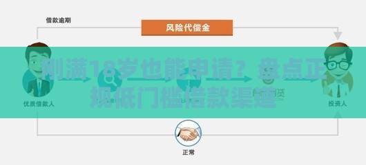 刚满18岁也能申请？盘点正规低门槛借款渠道