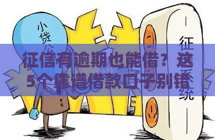 征信有逾期也能借？这5个靠谱借款口子别错过！