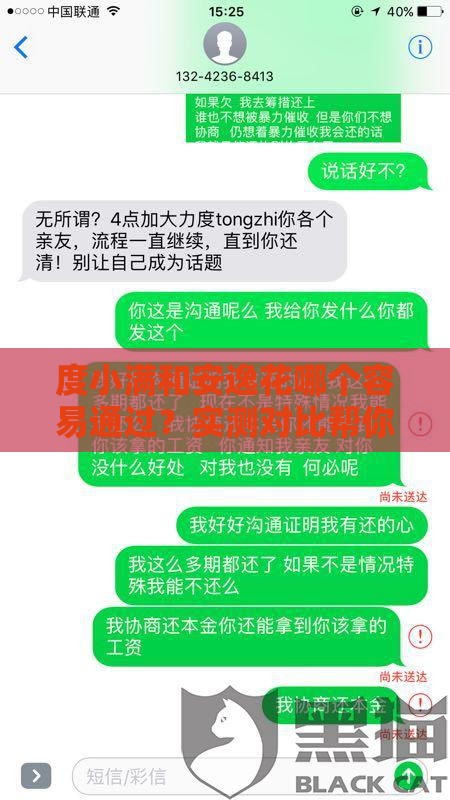 度小满和安逸花哪个容易通过？实测对比帮你避坑！