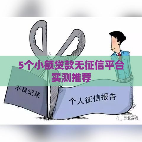 5个小额贷款无征信平台实测推荐