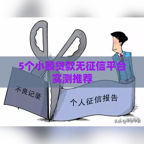 5个小额贷款无征信平台实测推荐