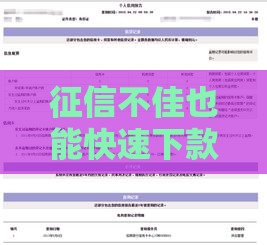 征信不佳也能快速下款？实测2000元小额借款避坑指南