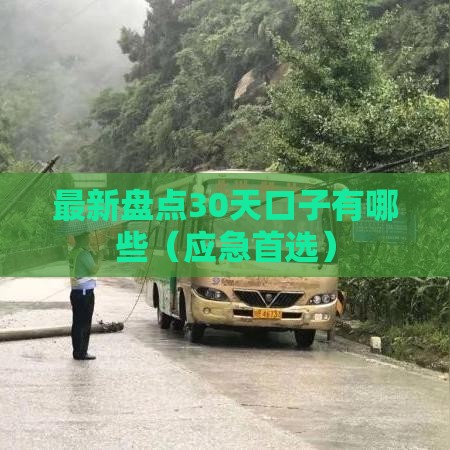 最新盘点30天口子有哪些（应急首选）