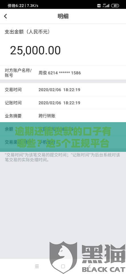 逾期还能贷款的口子有哪些？这5个正规平台审核宽松，下款快！