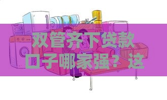 双管齐下贷款口子哪家强？这份攻略教你避坑选靠谱