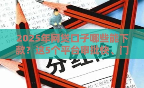2025年网贷口子哪些能下款？这5个平台审批快、门槛低！
