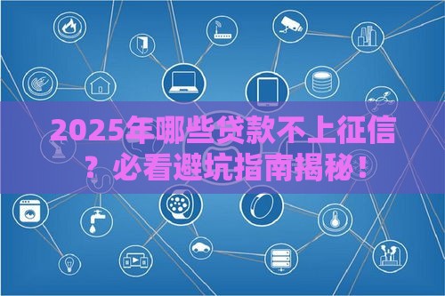2025年哪些贷款不上征信？必看避坑指南揭秘！