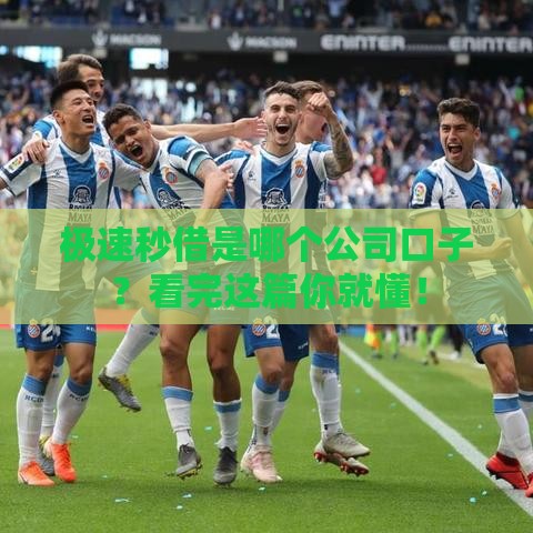 极速秒借是哪个公司口子？看完这篇你就懂！