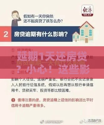 延期1天还房贷？小心！这些影响你必须知道