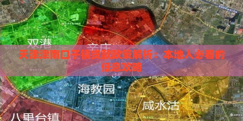 天津津南口子镇贷款政策解析：本地人必看的低息攻略