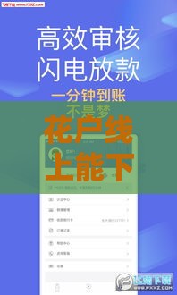 花户线上能下款的口子怎么选？实测5大平台避坑指南