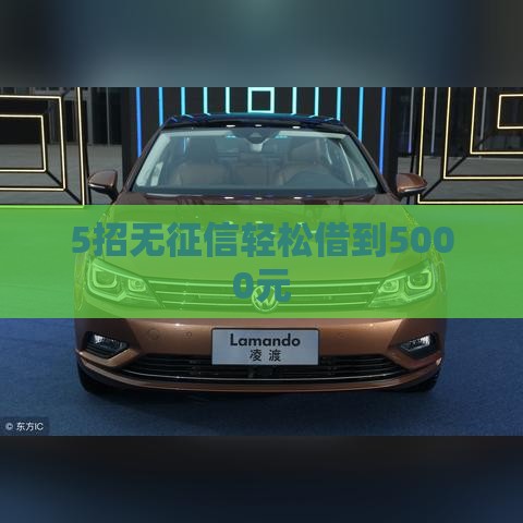 5招无征信轻松借到5000元